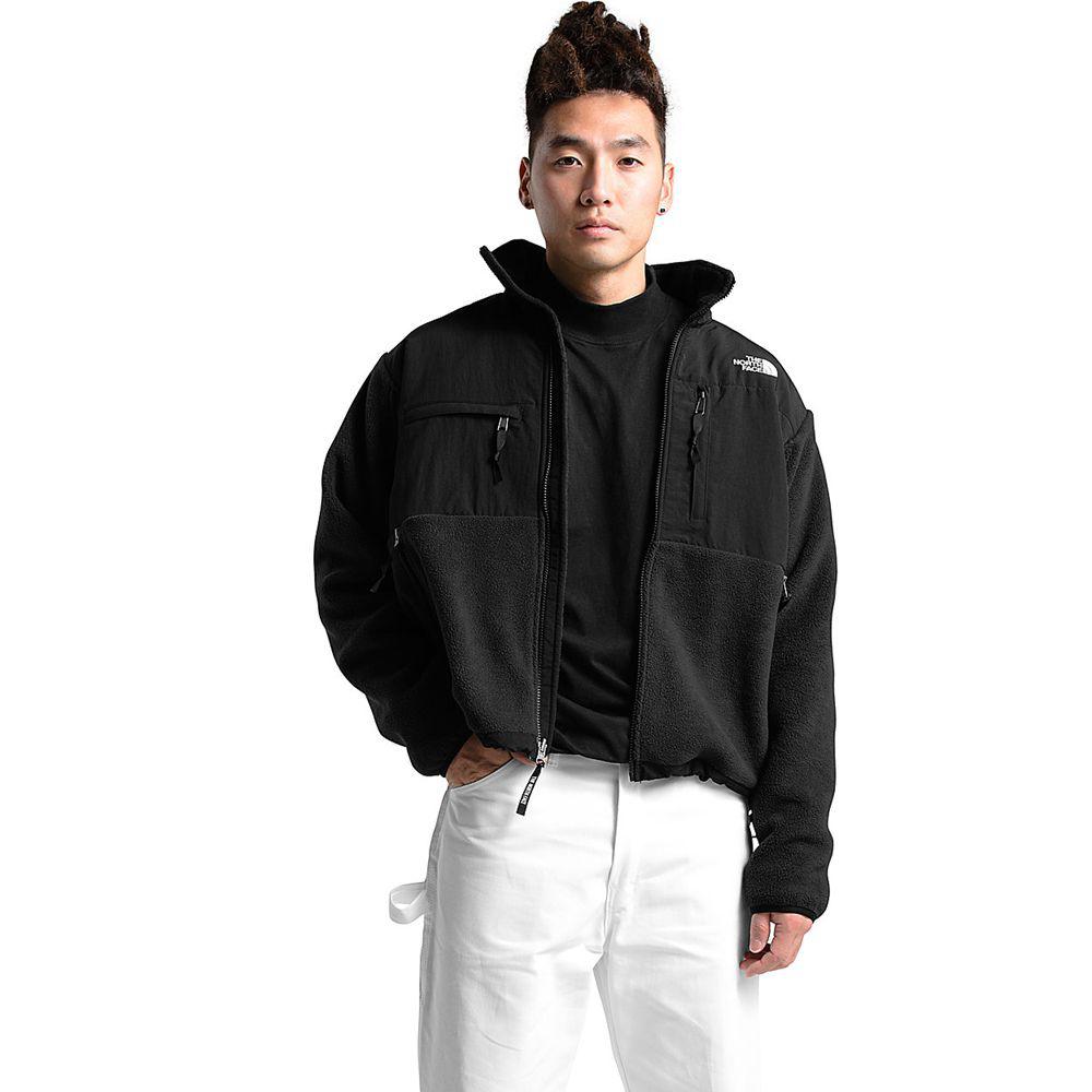 The North Face ’95 Retro Denali Ανδρικα Μπουφάν Fleece - Μαυρα (JHKQ70628)